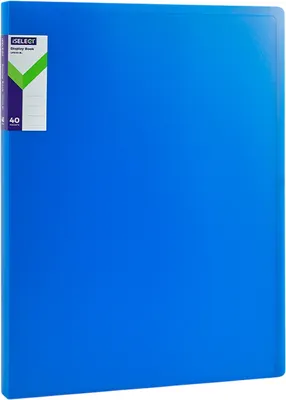 Папка для бумаг Deli Iselect / UF903BL (синий)