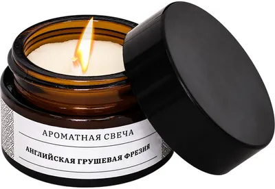 Свеча Богатство аромата Английская груша и фрезия / 9485079