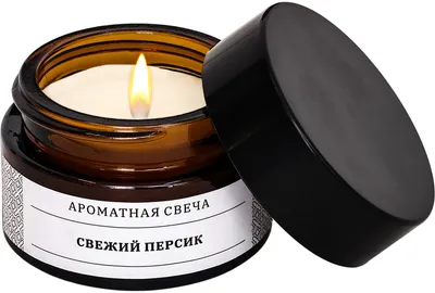 Свеча Богатство аромата Свежий персик / 9865854