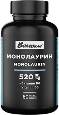 Пищевая добавка Bombbar Монолаурин (60 капсул)