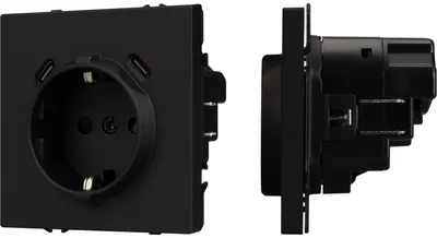 Розетка Arlight SCT-MUCC-SFPL-BK / 061813(1)