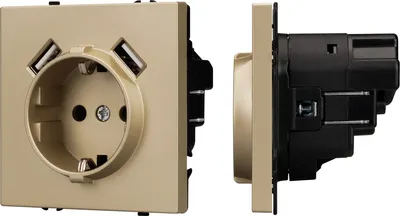 Розетка Arlight SCT-MUAA-SFPL-GD / 054290(1)