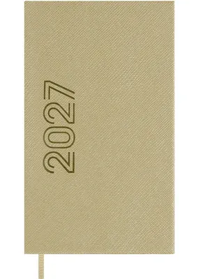 Еженедельник Escalada Сариф 2027 / 73619 (64л, золотой)