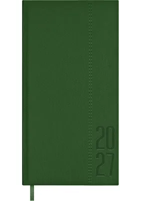 Еженедельник Escalada Наппа 2027 / 73629 (64л, зеленый)
