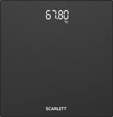 Напольные весы электронные Scarlett SC-BS33E112 (черный)
