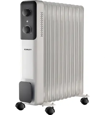 Масляный радиатор Scarlett SC-OR2511-F10M (серый)