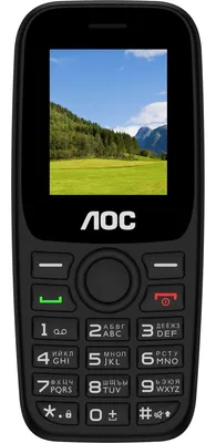 Мобильный телефон AOC A170 / CTA170BK/00 (черный)