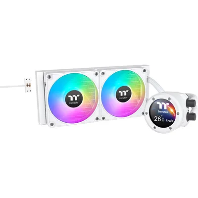Кулер для процессора Thermaltake TH240 V2 Ultra EX Snow / CL-W425-PL12SW-A