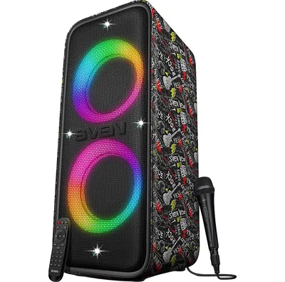 Портативная колонка Sven PS-1650 (граффити)