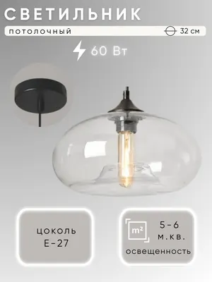 Потолочный светильник Aitin-Pro НСБ 01-60-101 / S5695/1 (черный)