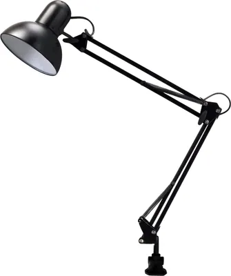 Настольная лампа Homsly Е27 TTL_002-2 (матовый черный)