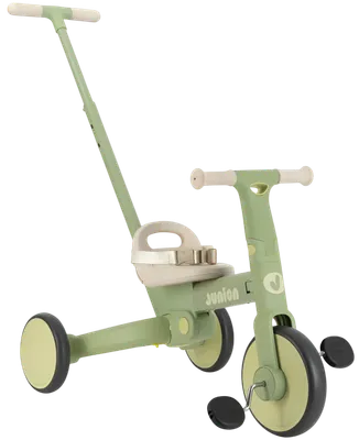 Трехколесный велосипед с ручкой Junion Juzzi 3 в 1 / T806-G-2 (зеленый)