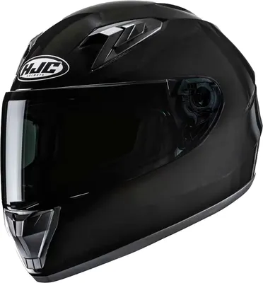 Мотошлем HJC Y10 Semi Flat (M, черный)