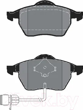 Тормозные колодки Textar 2067602
