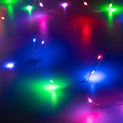 Светодиодная гирлянда Arlight ARD-DEW-HOME-10000-CLEAR-100LED-LIVE RGB / 062567