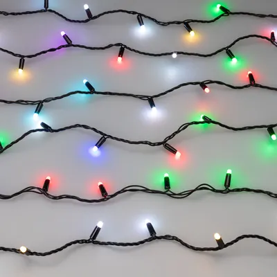 Светодиодная гирлянда Arlight ARD-STRING-CLASSIC-10000-BLACK-100LED-MILK-SYNC RGB / 064847