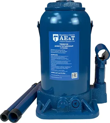 Бутылочный домкрат AE&T T02012i (12т)