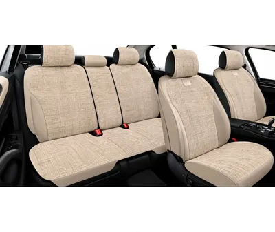 Комплект накидок на автомобильные сиденья PSV Decor / 139168 (бежевый)