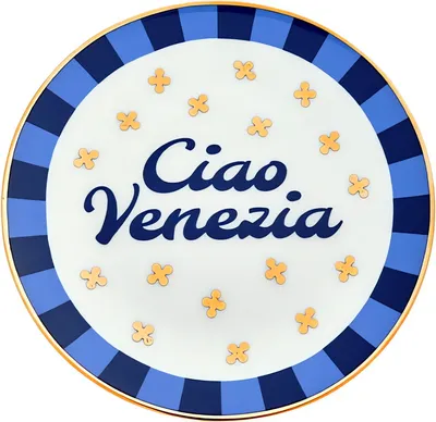 Блюдце Bitossi Ciao Mondo Venezia CIA00101