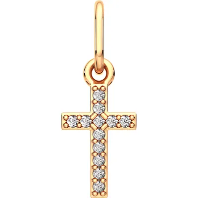 Подвеска из розового золота ZORKA 440279.9K.R (с фианитами)
