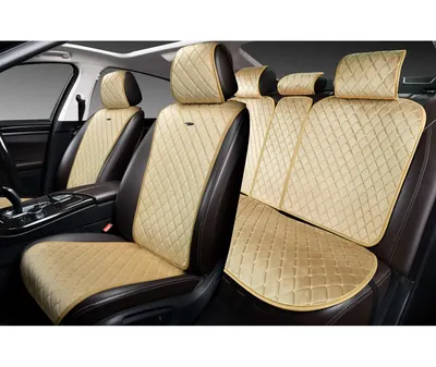Комплект накидок на автомобильные сиденья PSV Asterion Pro / 135141 (бежевый)