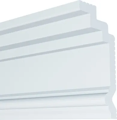 Плинтус потолочный ПЛИНТЭКС F 40/80