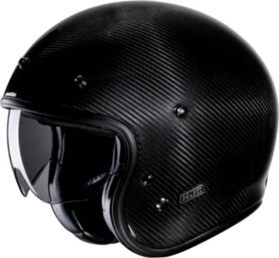 Мотошлем HJC V31 Carbon (L, черный)
