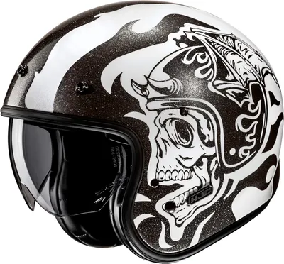 Мотошлем HJC V31 Flame MC5 (S)