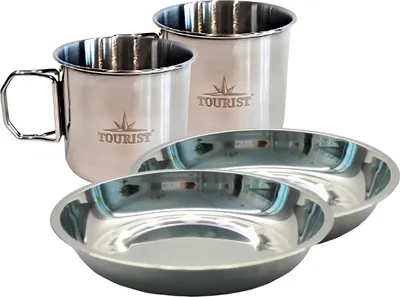 Походный набор Tourist MUG FOLD-340 / TK-583 + Дружба ДК-540 (2 персоны)