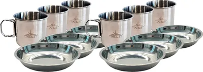 Походный набор Tourist MUG FOLD-340 / TK-583 + Дружба ДК-540 (6 персон)