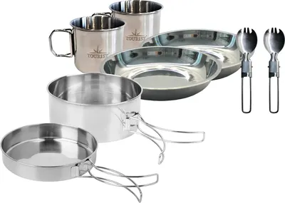 Походный набор Дружба ДК-540+ДК-590+Tourist MUG FOLD-340/TK-583+ECOS Camp-S12 / 991023 (2 персоны)