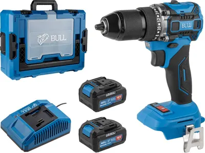 Аккумуляторная дрель-шуруповерт Bull SR 1807 R-series Xcase XLTpro / 2329224