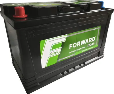 Автомобильный аккумулятор ForwarD Green (1) 850A D2 6СТ-120 / D2X120E085FV1X (120 А/ч)