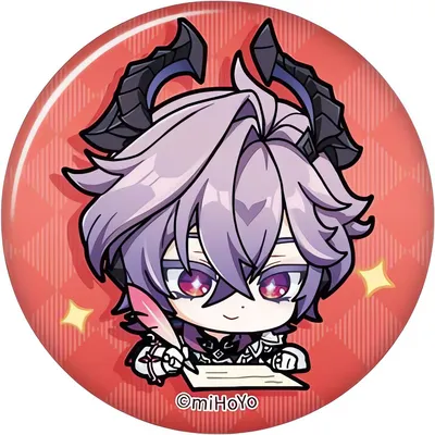 Значок miHoYo Genshin Impact Chibi Emoticon Series Дурин GEN1636