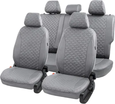 Комплект чехлов для сидений PSV Статус Renault Logan/Sandero/Stepway 2012 / 139689 (серый)