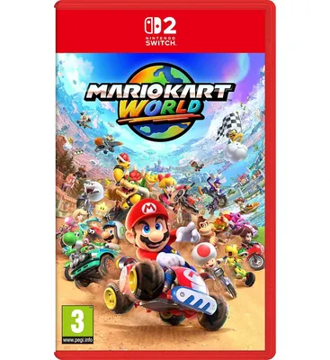 Игра для игровой консоли Nintendo Switch 2 Mario Kart World (EU pack, RU version)