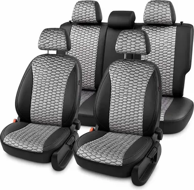 Комплект чехлов для сидений PSV Hyundai Solaris II/Kia Rio IV 2017-2022 г / 139288 (серый)