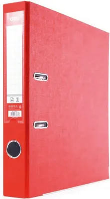 Набор папок Deli WF81950R/10 (10шт, красный, разборная)