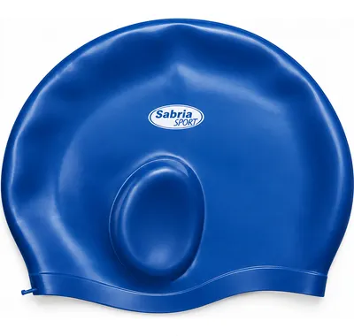Шапочка для плавания Sabriasport CP801 (синий)