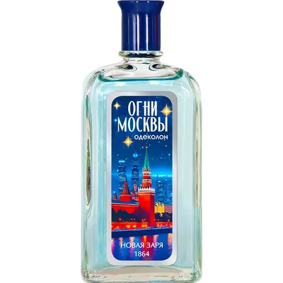 Одеколон Новая Заря Огни Москвы (85мл)