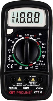 Мультиметр цифровой КВТ Proline KT 838 / 79128