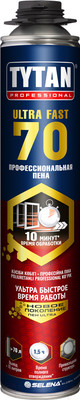 Пена монтажная Tytan Professional Ultra Fast 70 (870мл)