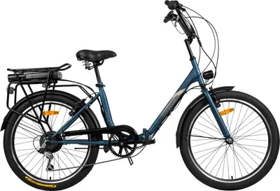 Электровелосипед AIST E-Smart 2.1 24 16 250W 2026 (синий, разобранный, в коробке)