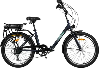 Электровелосипед AIST E-Smart 24 2.1 24 16 250W 2026 (темно-синий, разобранный, в коробке)