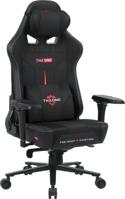 Кресло геймерское Evolution Throne (черный)