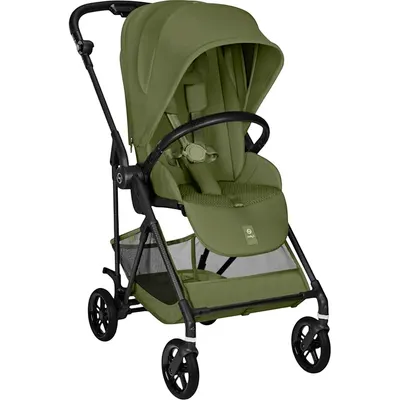 Детская прогулочная коляска Cybex Melio Carbon (Moss Green)