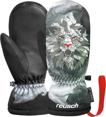 Варежки лыжные Reusch Carter R-Tex XT / 6461520_7588 (р.6, Black/Silver/Fluo Red)