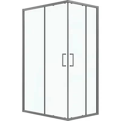 Душевой уголок Niagara Nova NG-6311-14GR 120x90x195 (графит матовый/прозрачное стекло)