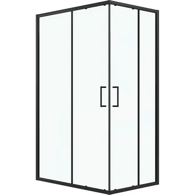 Душевой уголок Niagara Nova NG-6811-14BL 120x90x195 (черный матовый/прозрачное стекло)