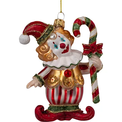 Елочная игрушка Erich Krause Decor. Клоун с карамелью / 65998